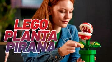 Imagen de Alucina con este nuevo set de Lego inspirado en la icónica Planta Piraña de Super Mario Bros