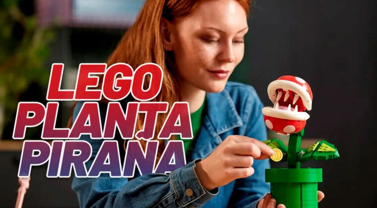 Imagen de Alucina con este nuevo set de Lego inspirado en la icónica Planta Piraña de Super Mario Bros