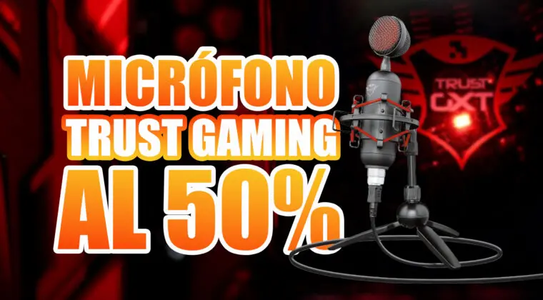Imagen de Por la mitad de precio: Micrófono Trust Gaming GXT 244 Buzz