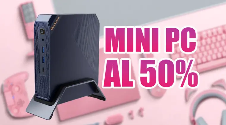 Imagen de Consigue al 50% este Mini PC Blackview con Intel Core i5