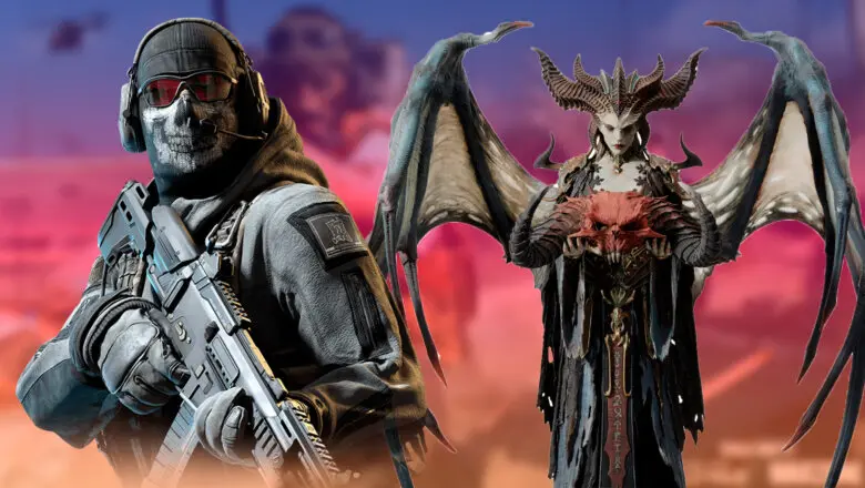 modern warfare 2 y diablo iv