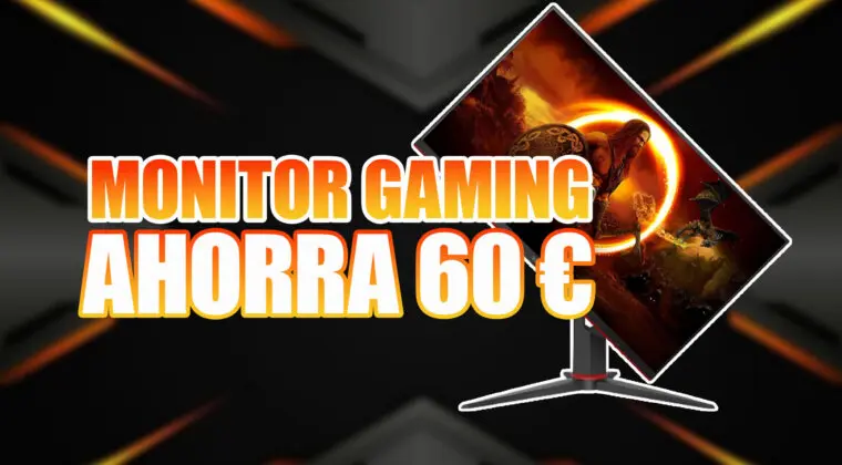 Imagen de Ahorra 60 euros en este monitor gaming AOC de 27 pulgadas