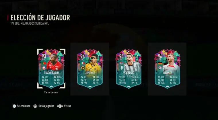 Imagen de FIFA 23: los player picks de Sube de Nivel e Iconos +93 apenas piden una plantilla. ¿Merecen la pena?