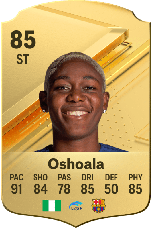 Carta Oshoala EA Sports FC 24 Ultimate Team