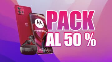 Imagen de ¡Todo al 50%! Motorola Edge 30 Fusion de 128 GB + auriculares Moto Buds