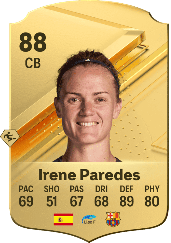 Carta Irene Paredes EA Sports FC 24 Ultimate Team
