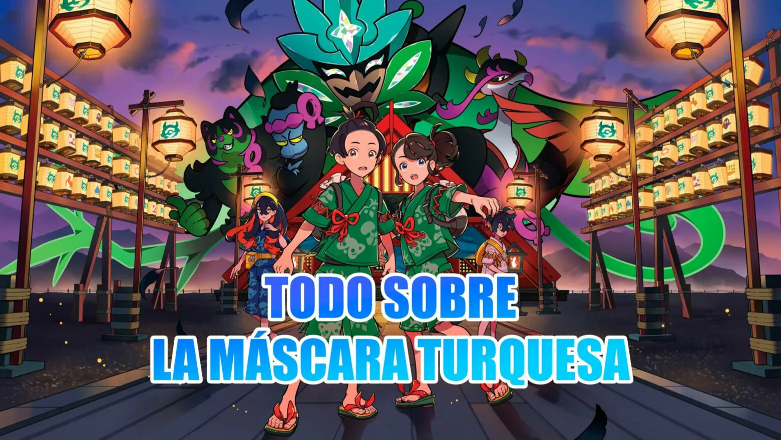 Pokemon Escarlata y Purpura todo sobre La mascara turquesa