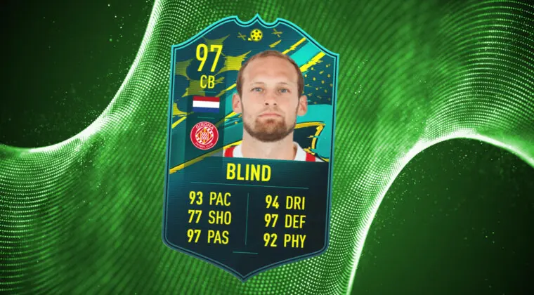 Imagen de FIFA 23: ¿Merece la pena Daley Blind Moments? (Jugador SBC)