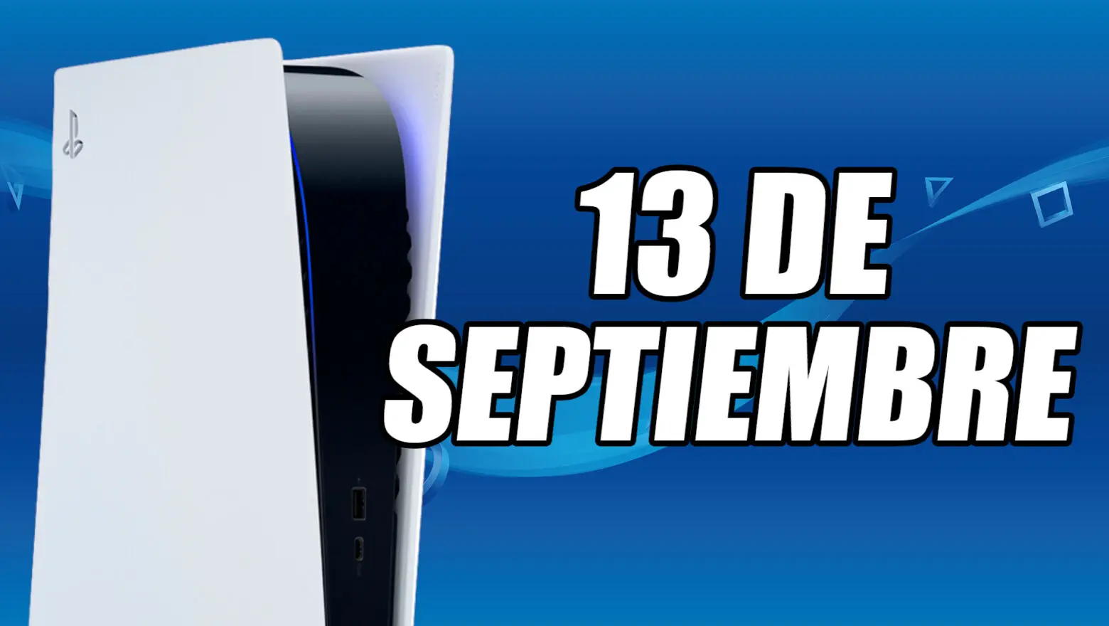 PS5 13 septiembre