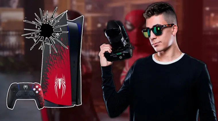 Imagen de Se compra la PS5 de Spider-Man y se le rompe en pleno unboxing