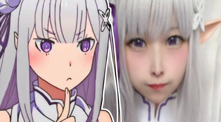 Imagen de Re:Zero: Este cosplay de Emilia te hará desear que la temporada 3 llegue YA