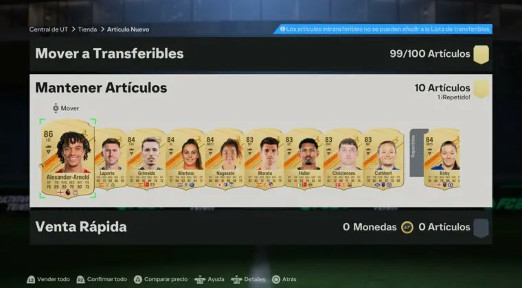 Imagen de EA Sports FC 24: ¿10x83 o 5x84? ¿Qué pack elijo en el nivel 10 del season pass?