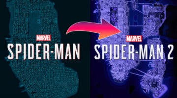 Imagen de ¿Cómo de grande será el mapa de Marvel's Spider-Man 2? Te muestro una comparativa con el primer juego