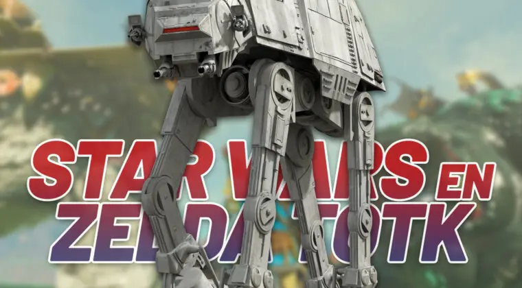 Imagen de Un jugador de Zelda: Tears of the Kingdom crea un gigantesco AT-AT de Star Wars y desata el caos en Hyrule