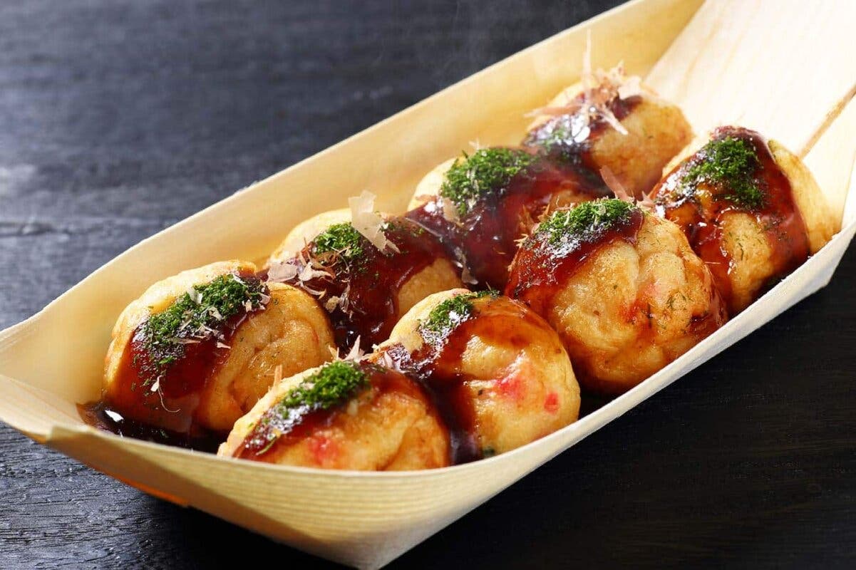 takoyakis gastronomía japón
