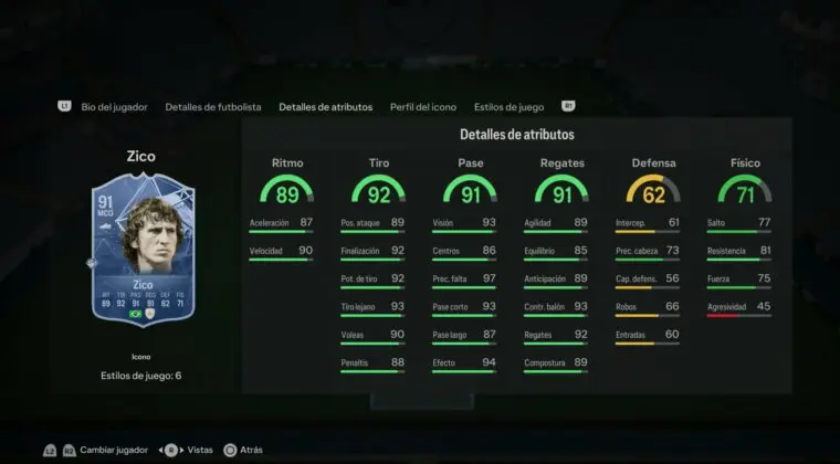 Imagen de EA Sports FC 24: stats in game, estrellas, posiciones y PlayStyles de los nuevos Iconos