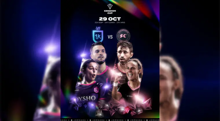 Imagen de Kingdom Cup Jornada 1: 1K FC vs Kunisports resumen y resultado de la copa mixta