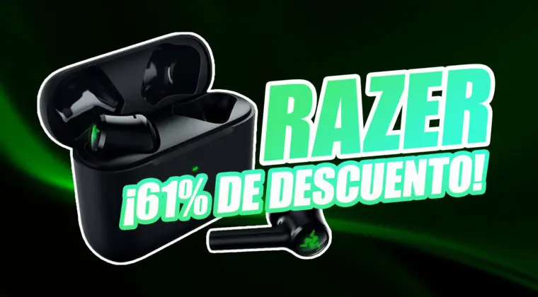 Imagen de Aprovecha el 61% de descuento en los auriculares Razer Hammerhead