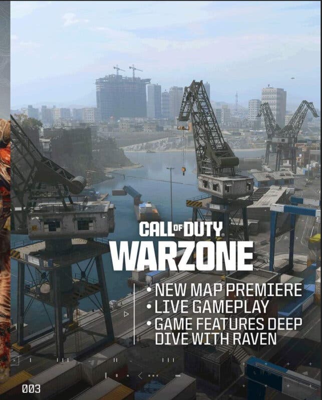 el nuevo mapa de Warzone 2