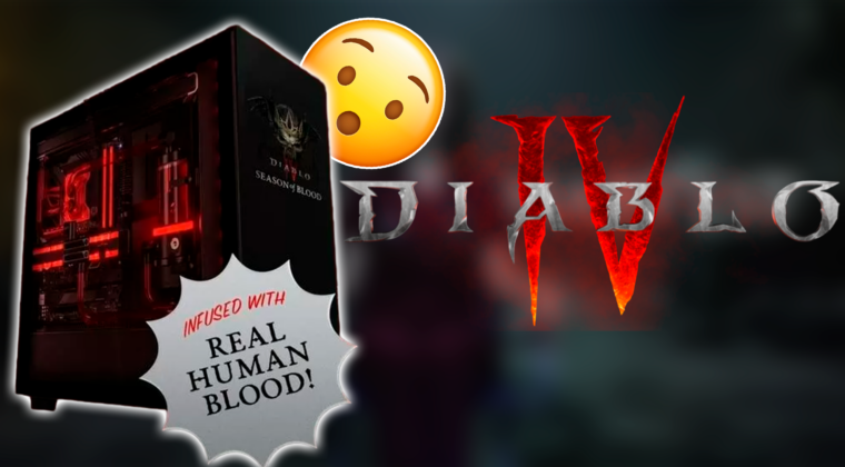 Imagen de Diablo IV: Así es el bizarro PC con sangre humana real que Blizzard sorteará y que me ha dado escalofríos