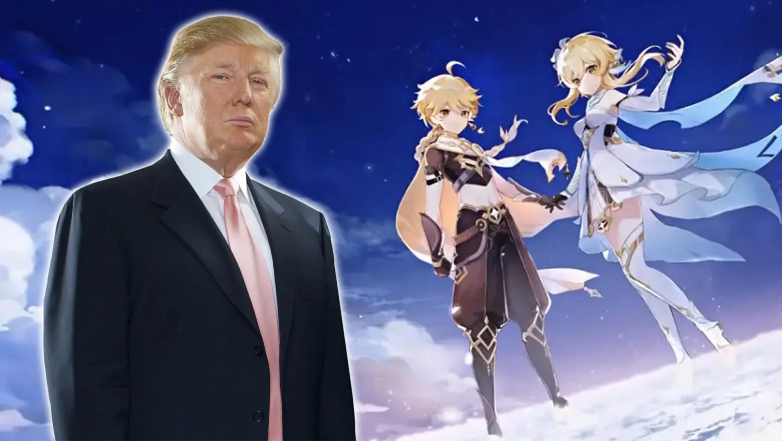 donald trump genshin impact