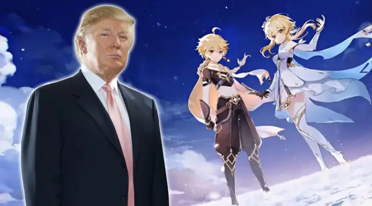 Imagen de Genshin Impact tiene una curiosa referencia a Donald Trump que seguro que pasaste por alto
