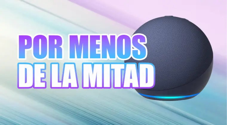 Imagen de Aprovéchate del 58% de descuento en el Echo Dot de Amazon