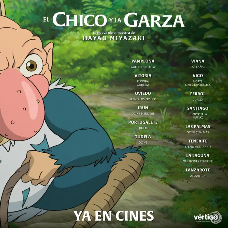 El chico y la garza