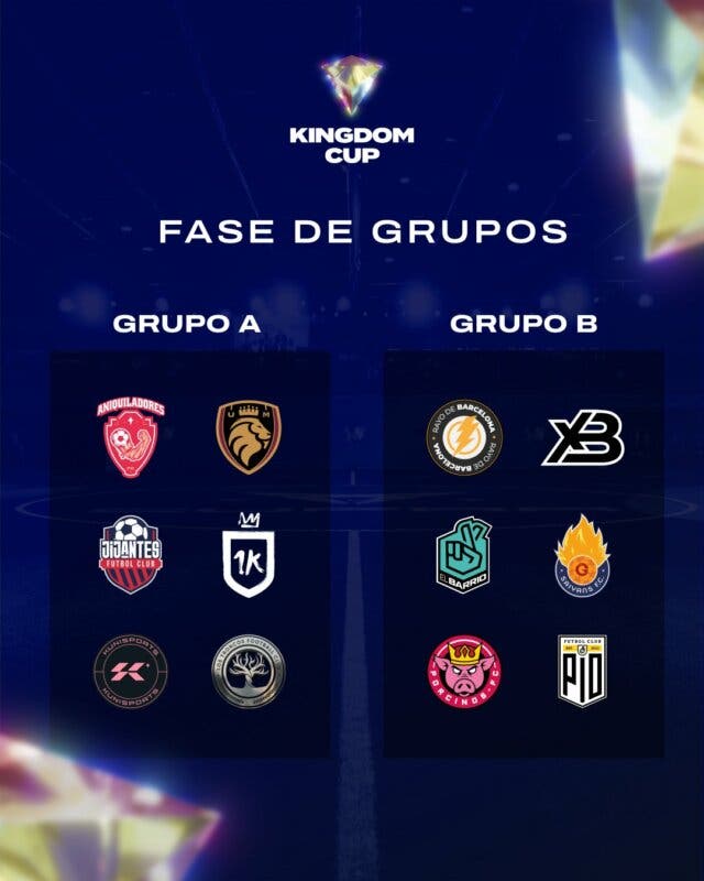 Kingdom Cup Los grupos de la competición mixta ya están decididos y