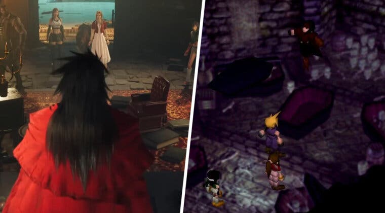 Imagen de Estas imágenes comparan Final Fantasy VII Rebirth con el juego de 1997 en varias escenas