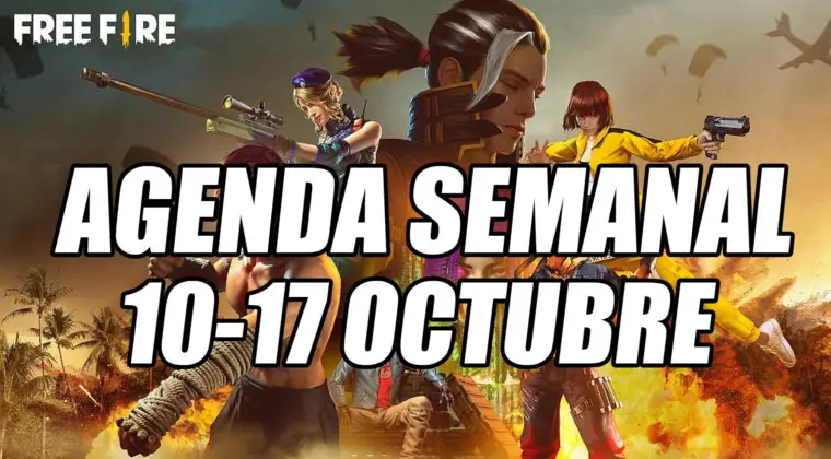 Imagen de Nueva agenda semanal de Free Fire (10-17 octubre) y todas las novedades que llegan al battle royale