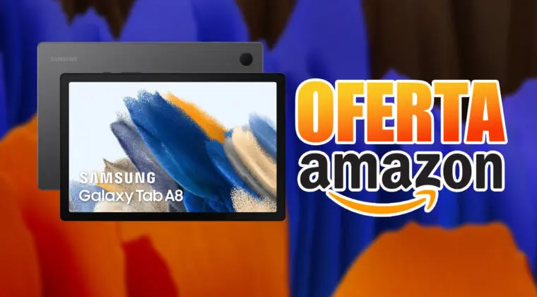 Imagen de Samsung Galaxy Tab A8 con un 39% de descuento en Amazon