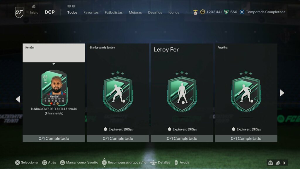 hernani fundaciones de plantilla portada ea sports fc 24