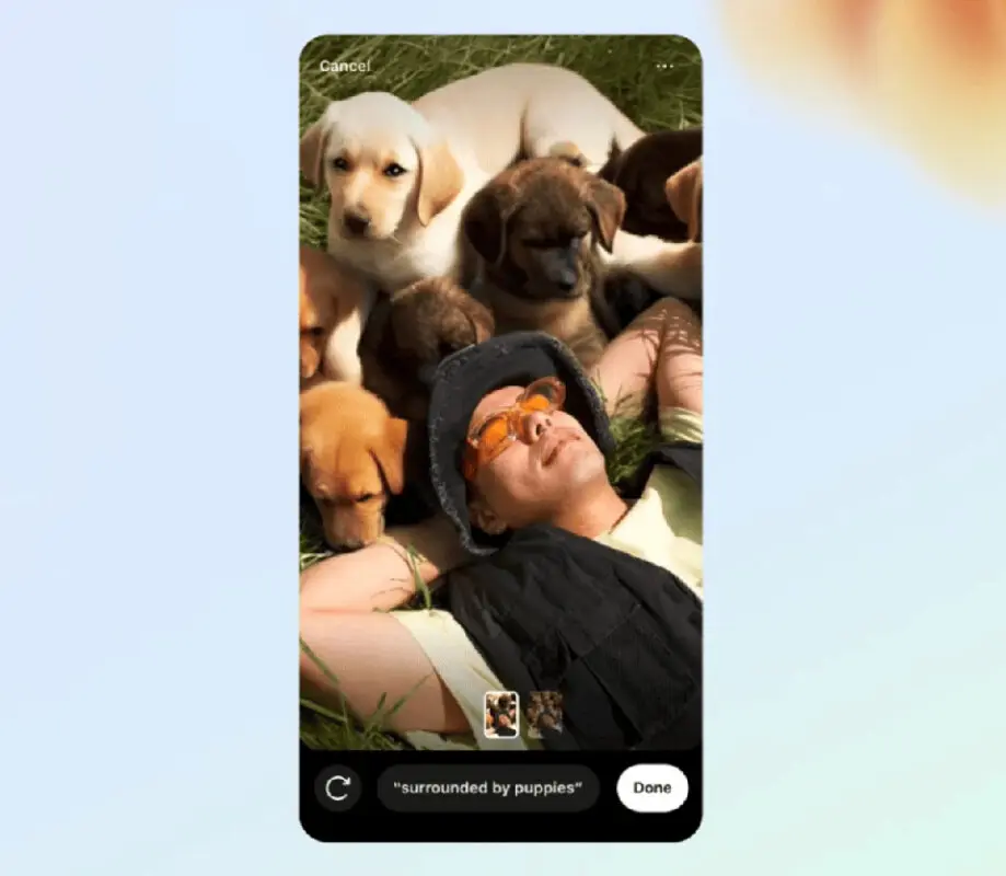 Edición Instagram Meta AI.