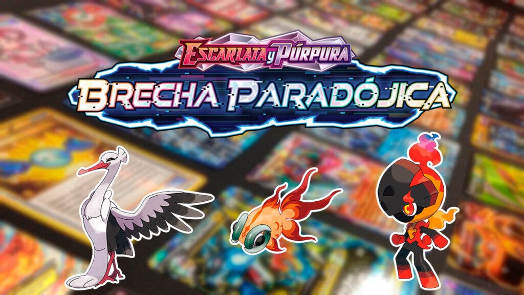 JCC Pokemon Escarlata y Purpura-Brecha Paradojica exclusiva