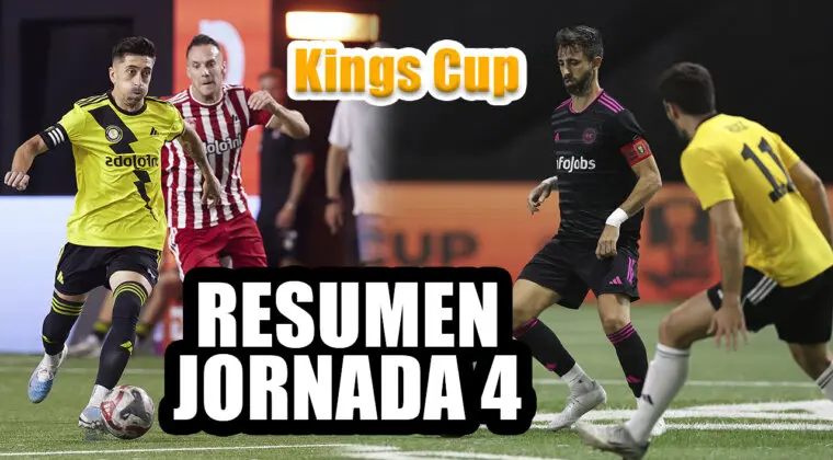 Imagen de Kings Cup jornada 4: Ganadores, clasificados y resultado de los partidos