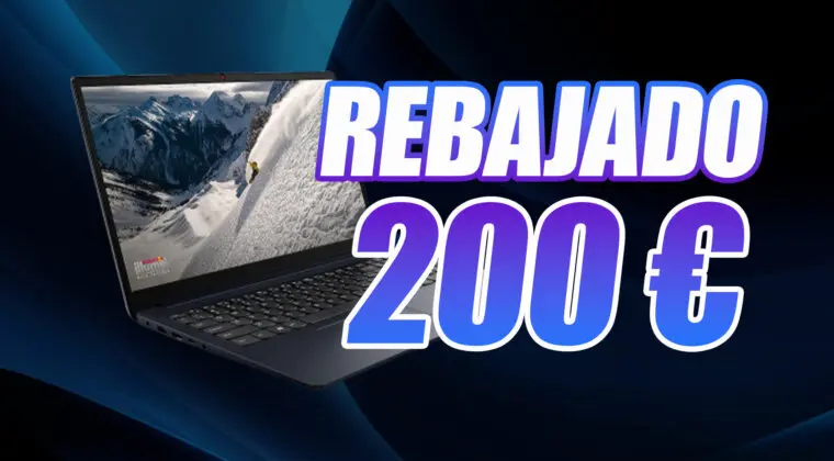 Imagen de ¡Por 200€ menos! Portátil Lenovo IdeaPad 1 Gen 7 con Windows 11