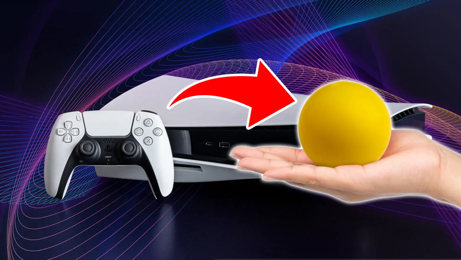 mando pelota ps5 playstation