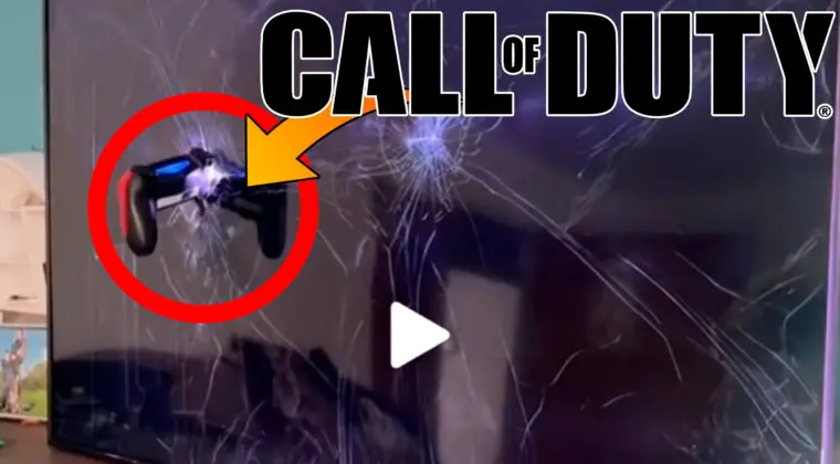 Imagen de Este jugador de Call of Duty se cabrea jugando, ¿y qué decide? Reventar el mando de PS4 contra la TV