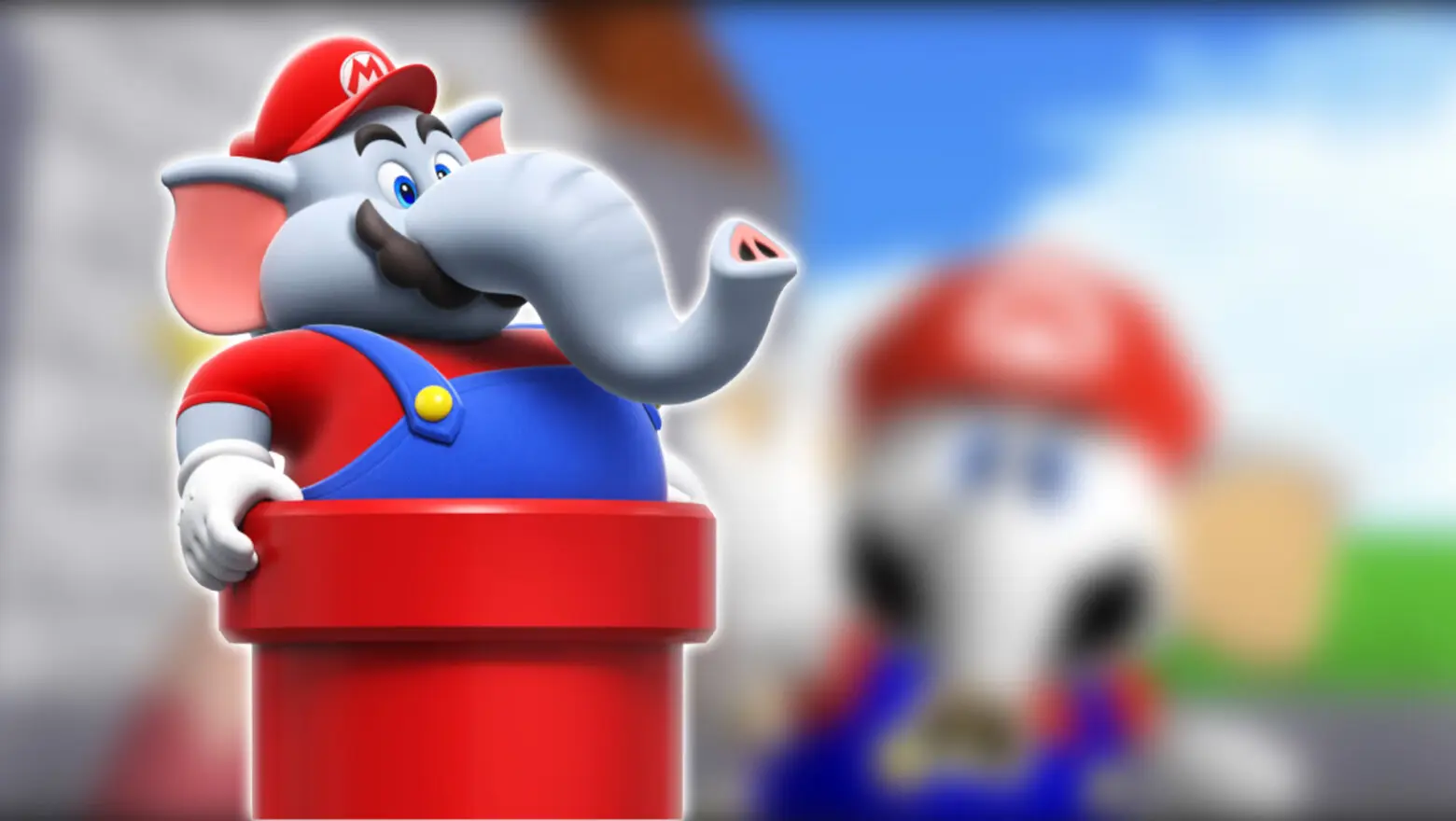 mario elepfante super mario 64