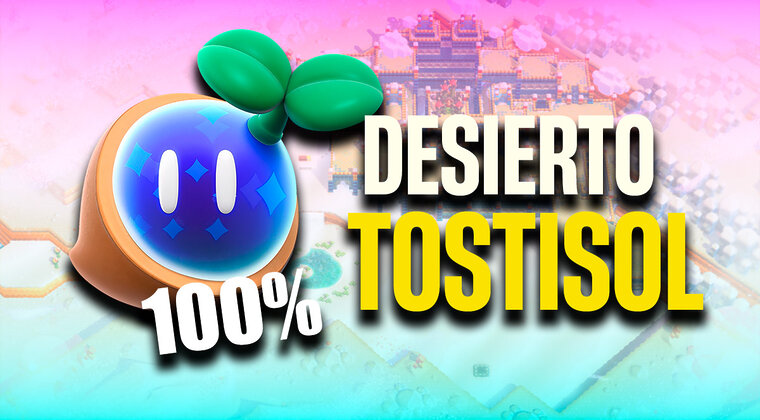 Imagen de Super Mario Bros. Wonder: todas las semillas maravilla y monedas moradas de Desierto Tostisol (M4)