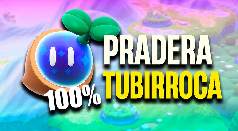 Imagen de Super Mario Bros. Wonder: todas las semillas maravilla y monedas moradas de Pradera Tubirroca (M1)