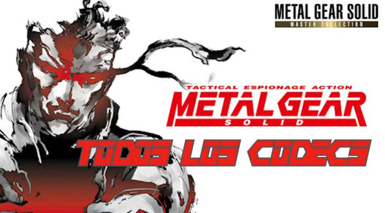Imagen de Metal Gear Solid: Master Collection Vol. 1: Estos son todos los codecs que necesitas en Metal Gear Solid 1