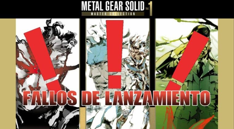 Imagen de Metal Gear Solid: Master Collection Vol. 1 confirma todos estos problemas de lanzamiento