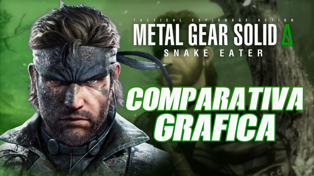 Metal Gear Solid Delta Comparativa