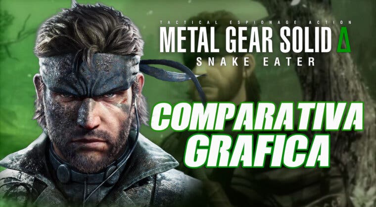 Imagen de Así es la brutal diferencia gráfica que existe entre Metal Gear Solid Delta y el clásico Metal Gear Solid 3