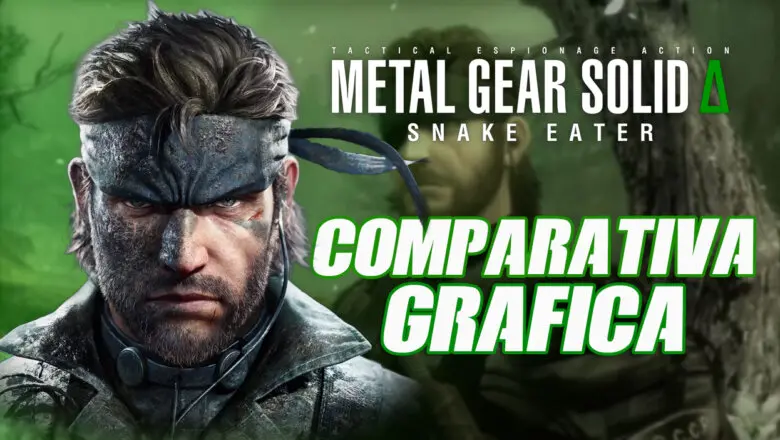 Metal Gear Solid Delta Comparativa