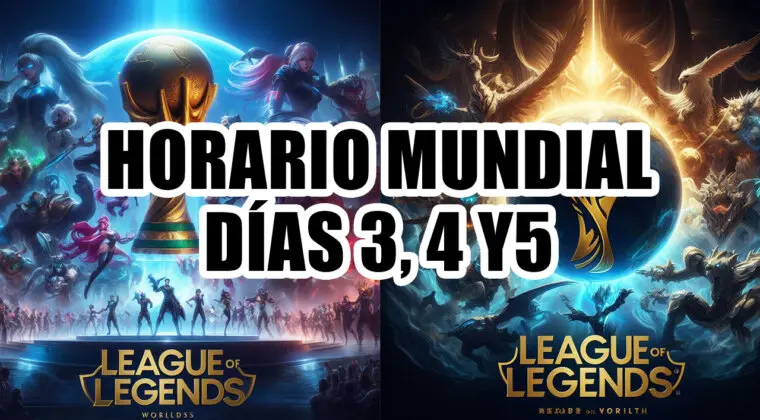 Imagen de Worlds LoL 2023: Horarios ronda 3, 4 y 5. Partidos clasificatorios y eliminatorios