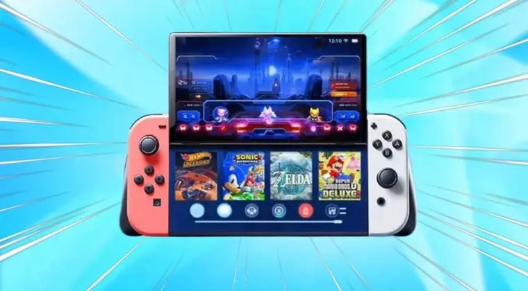 Imagen de ¿Nintendo Switch 2? La compañía registra una patente con una consola que se divide por la mitad