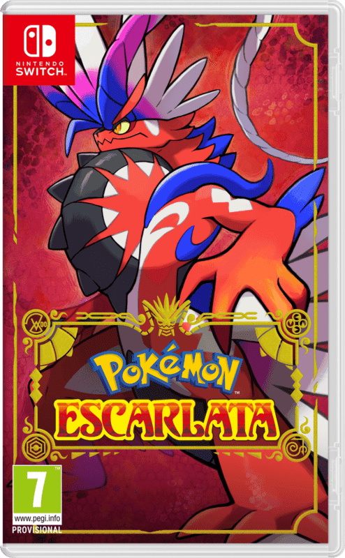 Pokemon Escarlata portada